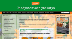 Desktop Screenshot of biodyn.fi